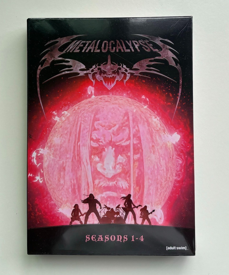 Metalocalypse: The Complete Series season 1-4 (DVD, 2023, 8-Disc box Set)