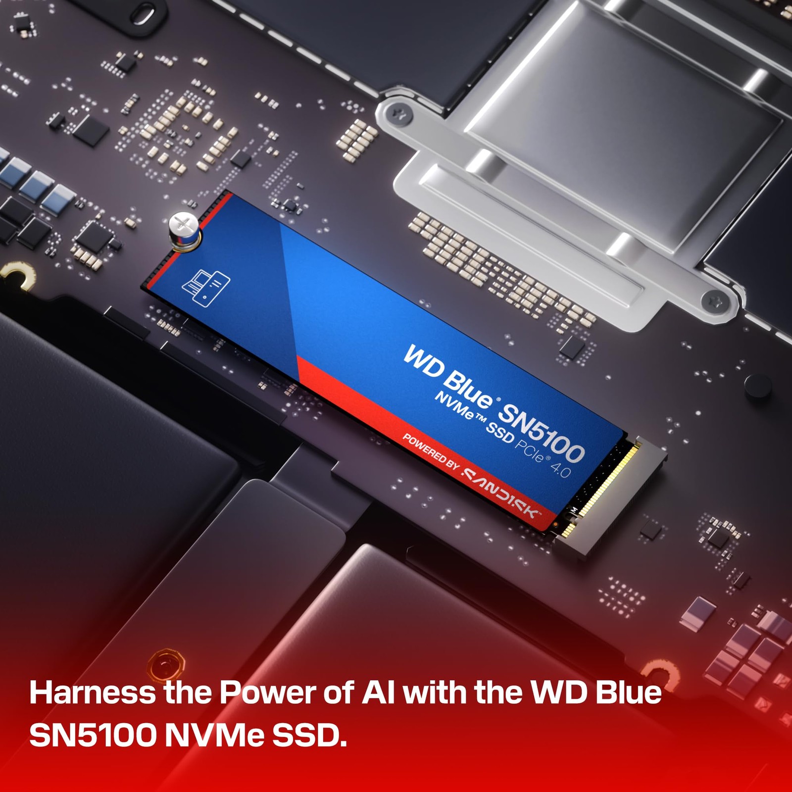 WDS500G5B0E 500GB WD BLUE SN5100 NVME M2