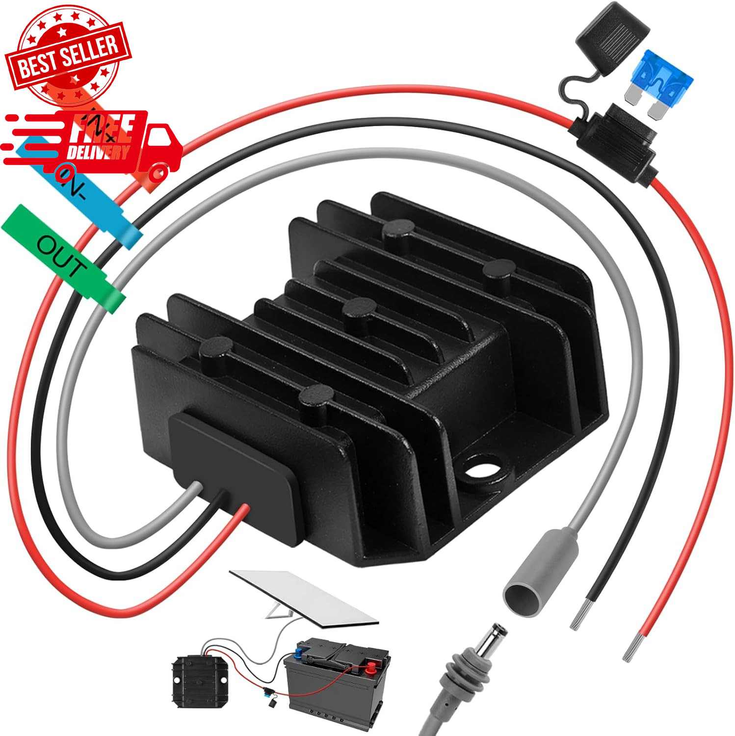 Starlink Mini Power Supply Starlink Mini 12V Adapter 12V/24V to 30V 3.5A, Wat…