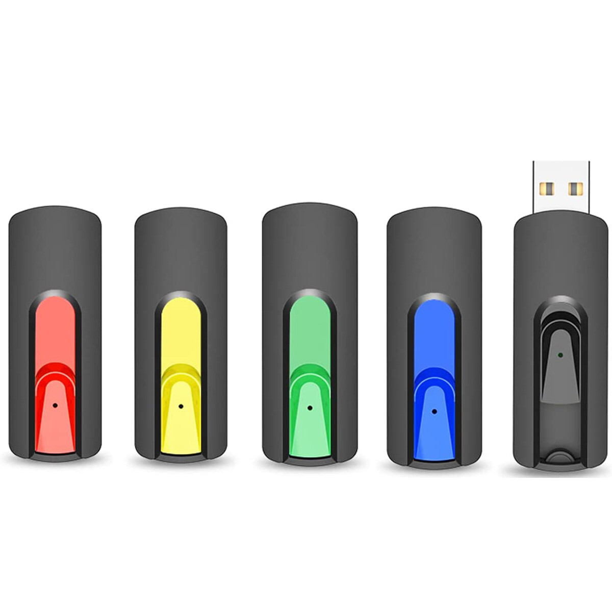 5/10PCS 32GB 64GB USB 2.0 Flash Drive Memory Stick Data Storage Thumb Pen Drives