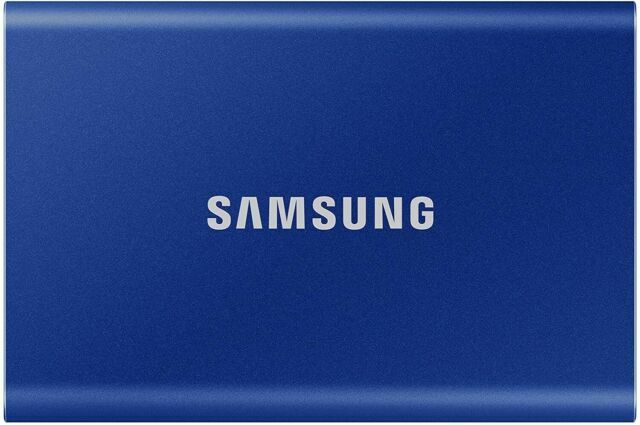 SAMSUNG T7 Portable 1TB SSD – Blue