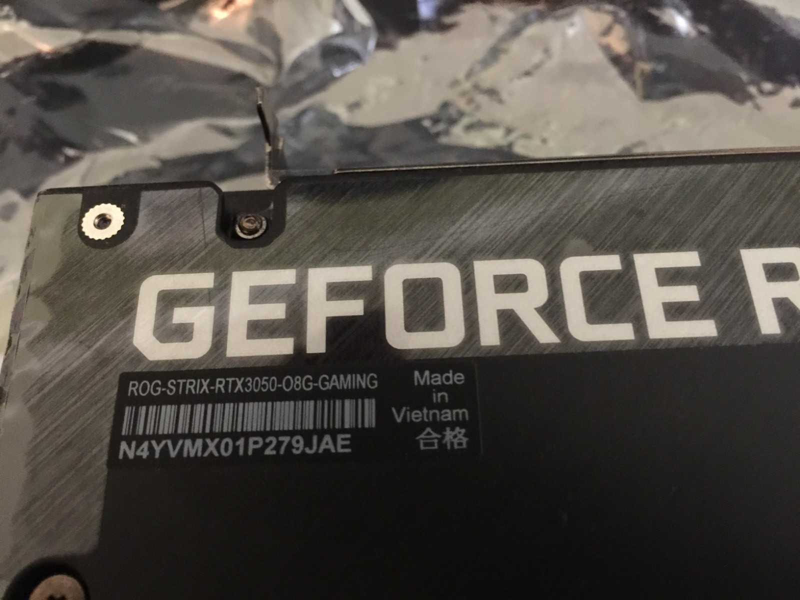 ASUS Rog Strix GeForce RTX 3050 Gaming OC 8GB – Graphics Card MINT Free Shipping