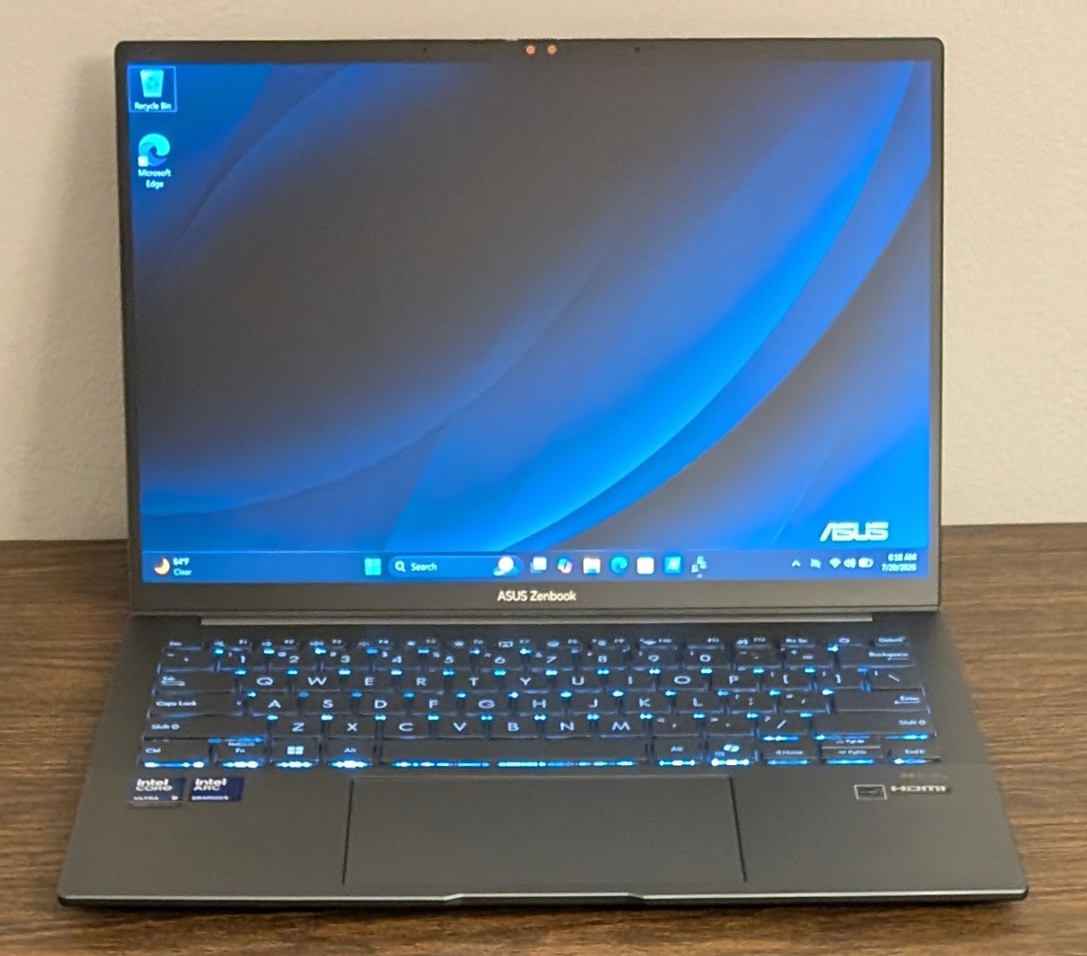 ASUS Zenbook 14 FHD+ OLED Touch (Core Ultra 9 285H, 32GB RAM, 1TB SSD) Laptop