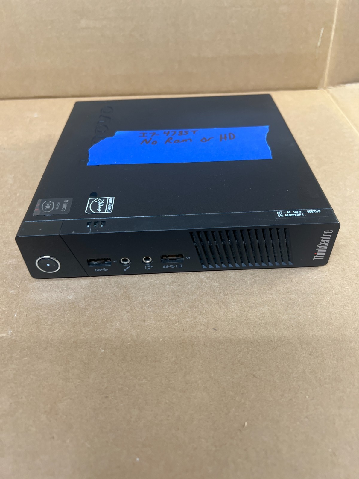 Lenovo ThinkCentre M73 Tiny i7-4785T Intel CPU No Ram or HD