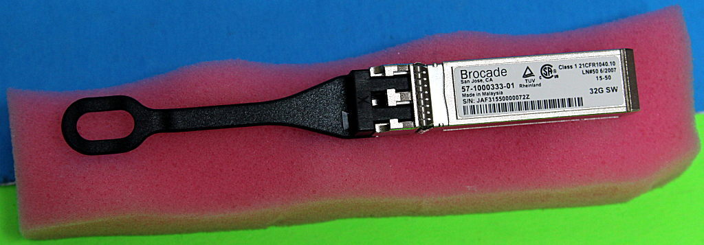 Brocade 57-1000333-01 XBR-000212 32G Multi-mode SFP+ Transceiver Qty Available