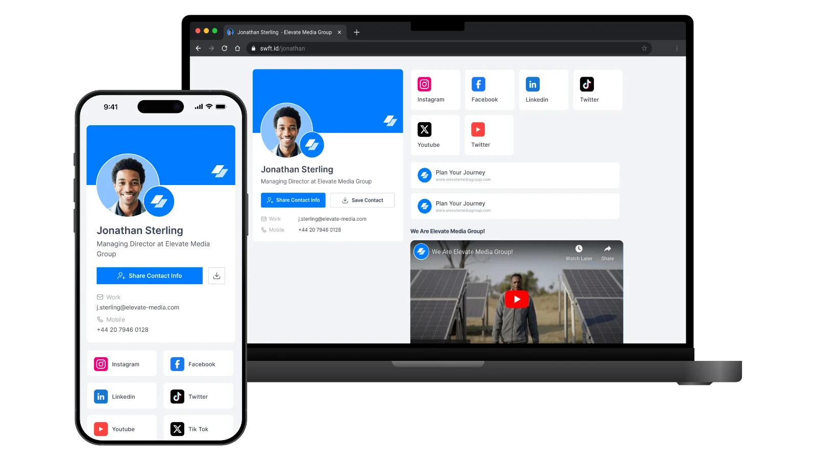 Digital Business Card – Modern Networking for Professionals & Businesses