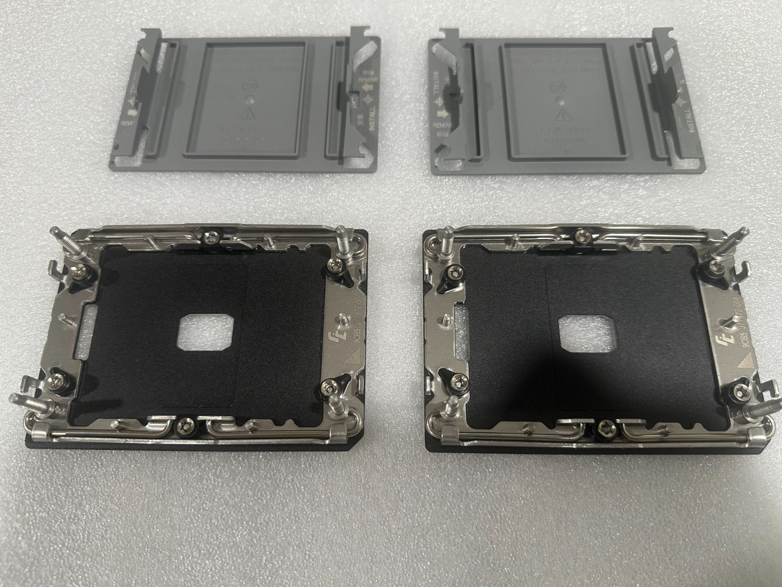 Pair LGA-4189 socket bracket for Intel Xeon Scalable Processor P4-P5 BACK PLATE