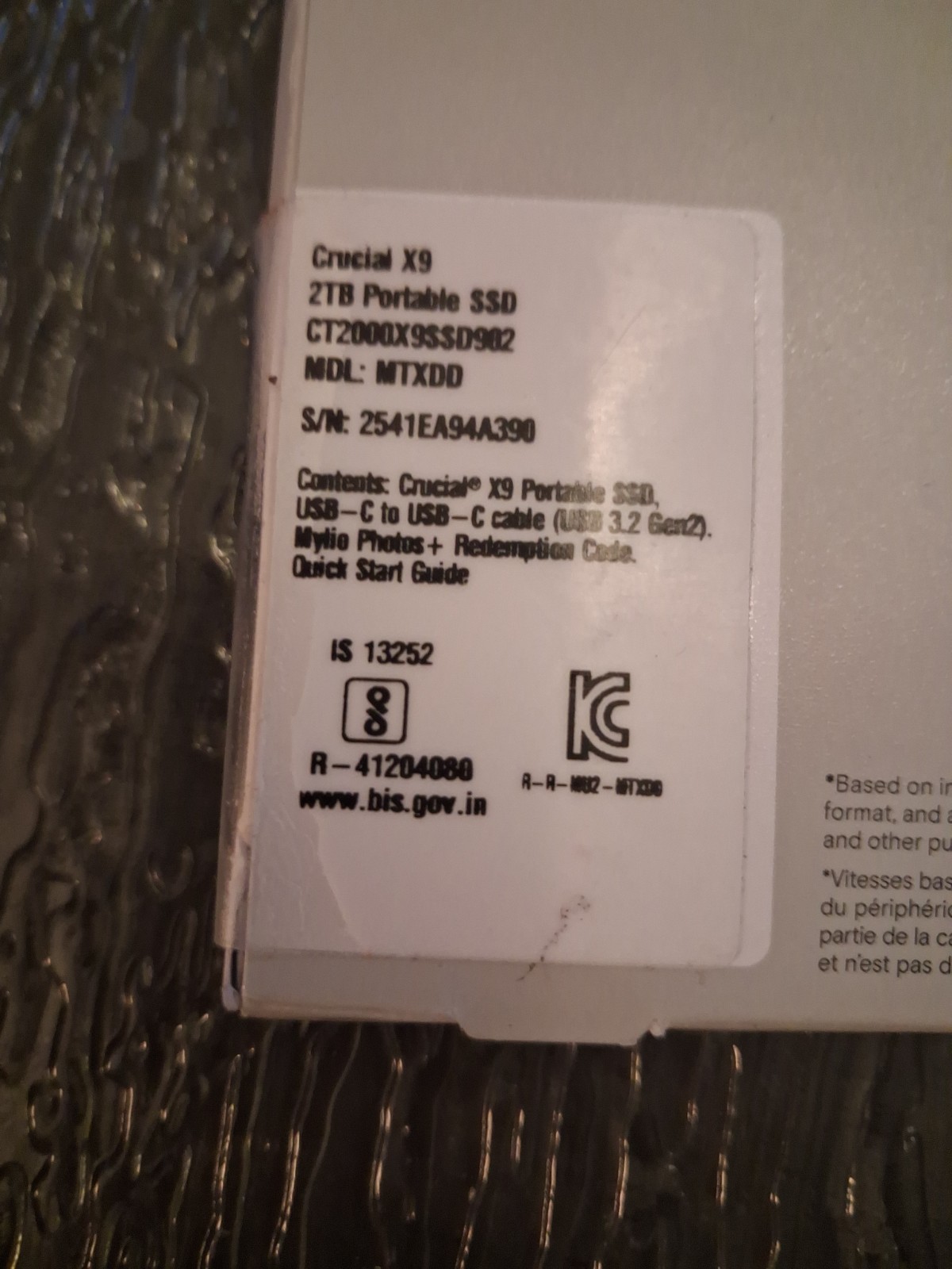 Crucial X9 2TB Portable SSD External Solid State Drive – Black