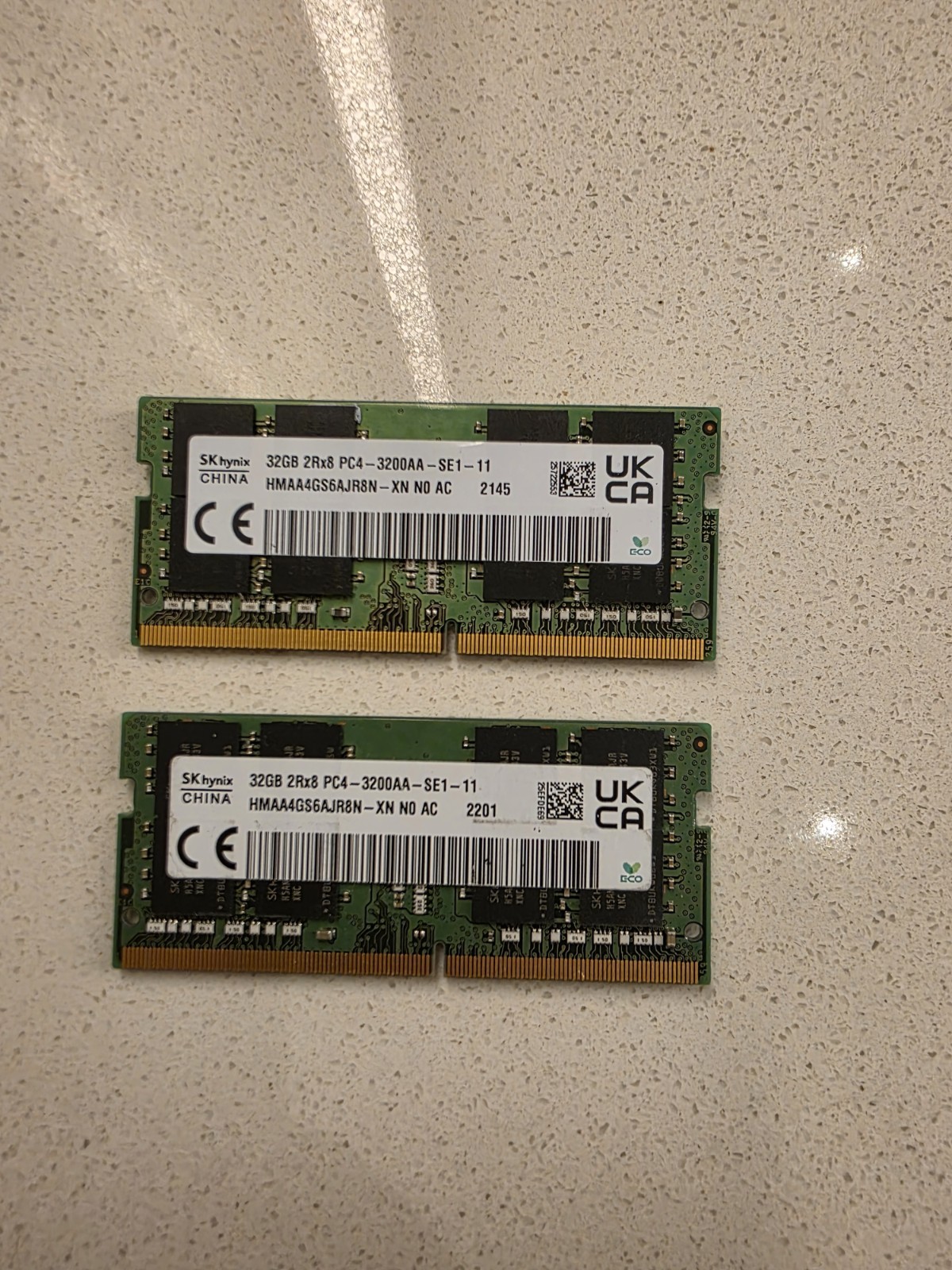 SK Hynix 64GB DDR4 3200 Laptop (32GB X 2) RAM MEMORY