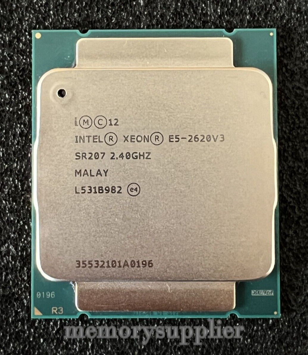 Lot of (2 ) Intel® Xeon® Processor E5-2620 v3 (15M Cache, 2.40 GHz) SR207