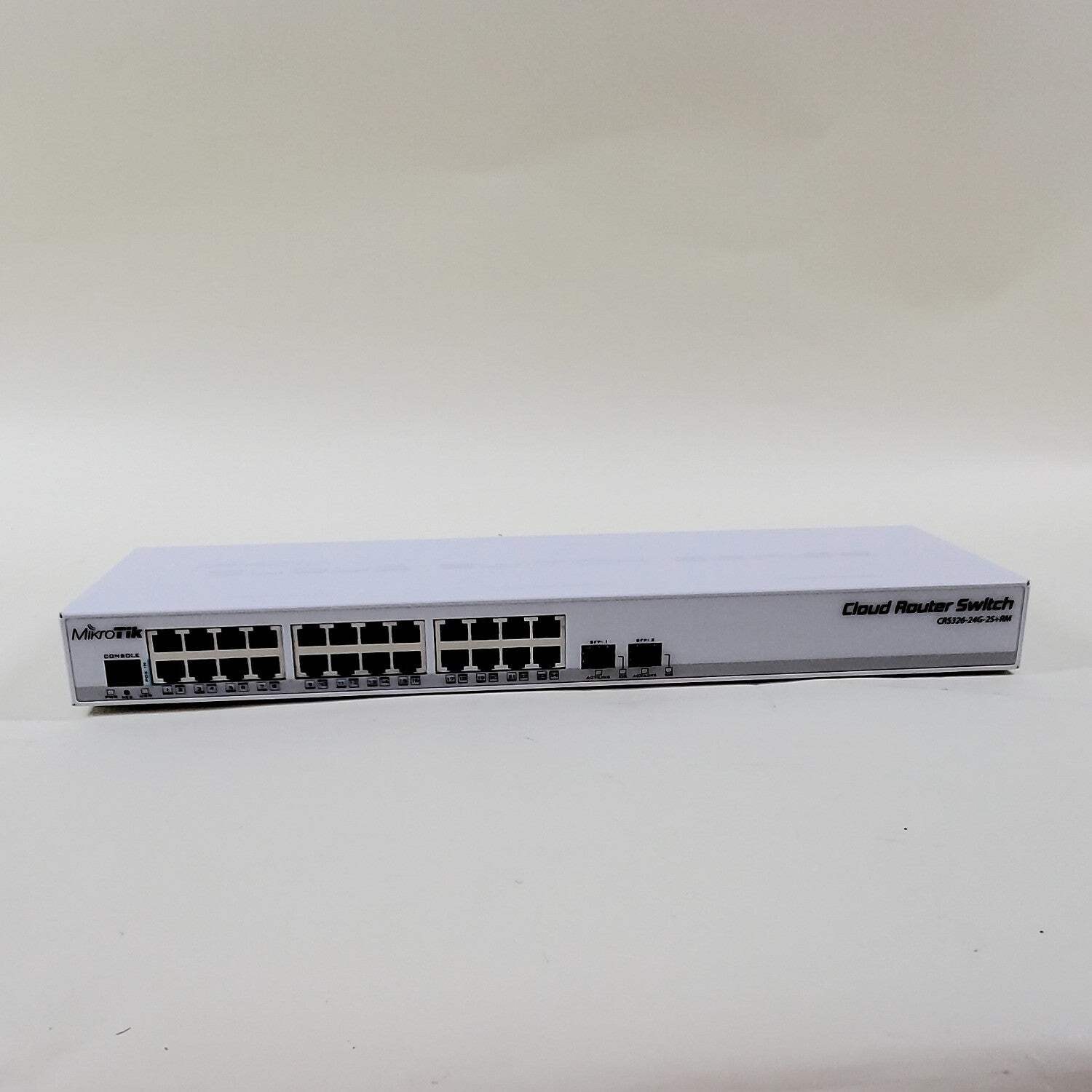 New Mikrotik CRS326-24G-2S+RM Network Switch