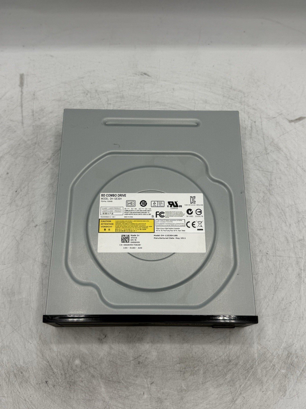 Philips Lite-On DH-12E3SH BD Combo Drive Internal Blu-ray Reader DVD-RW
