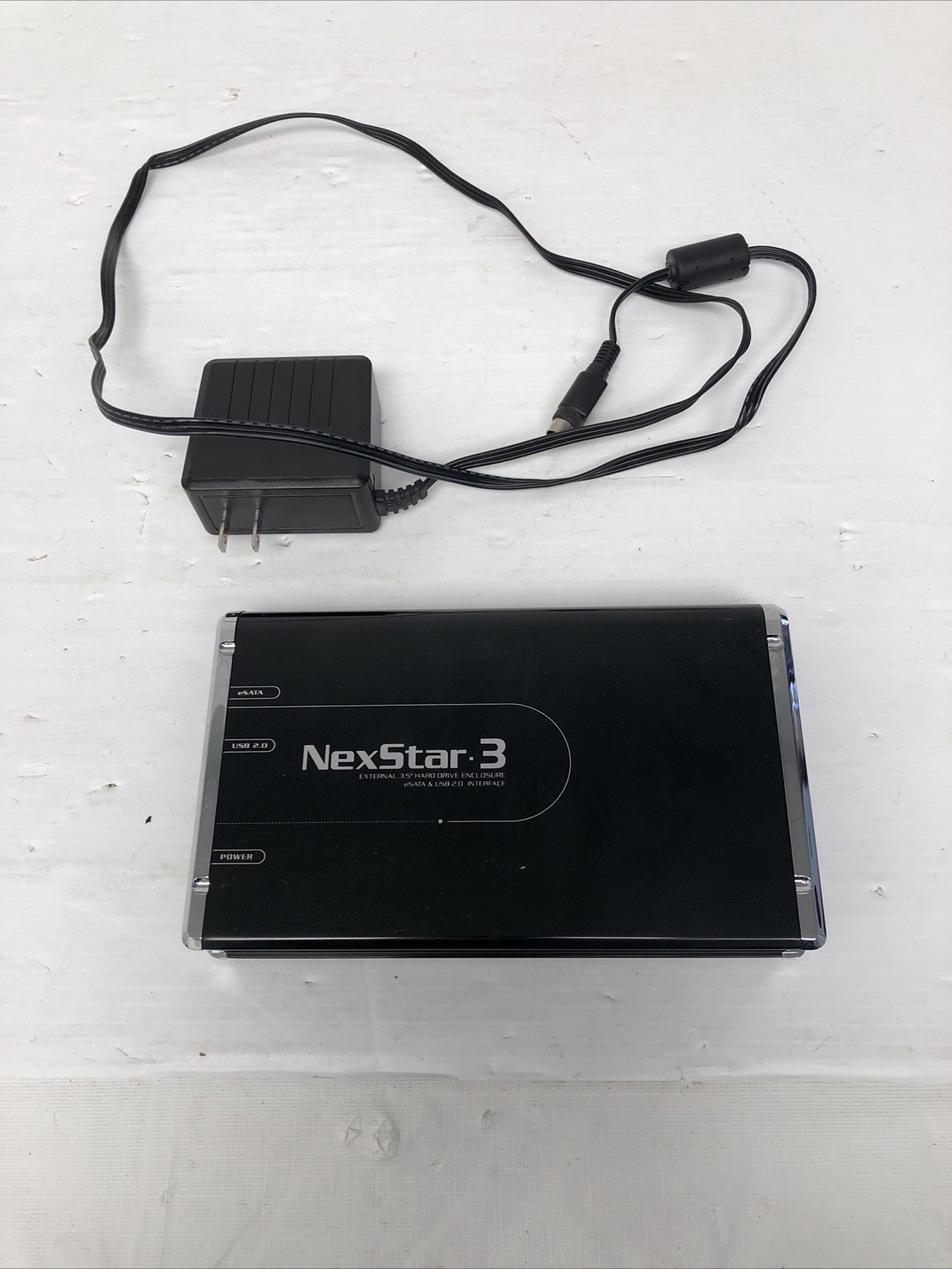 NexStar-3 External 3.5”Hard Drive Enclosure IDE Black Tested