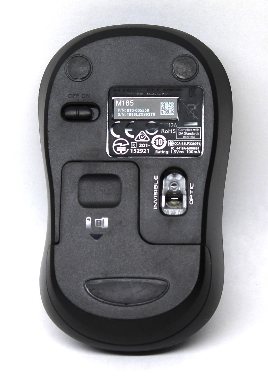 Logitech Wireless Mouse – M185 – 2.4GHz