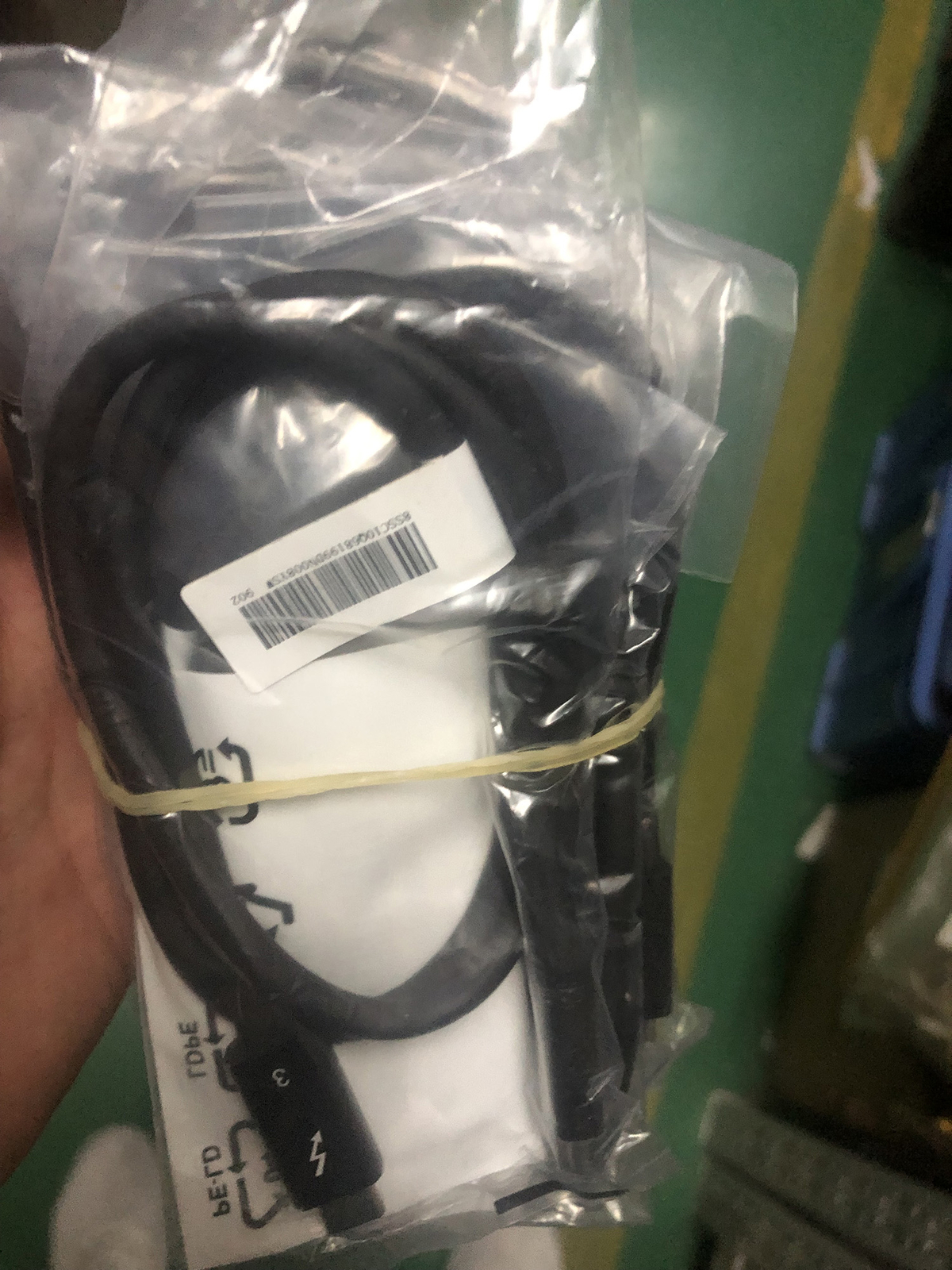 Lenovo Thunderbolt 3 Cable 0.7M 40Gbps 100W 5K 4K Display USB-C Gen 2 Video Cord
