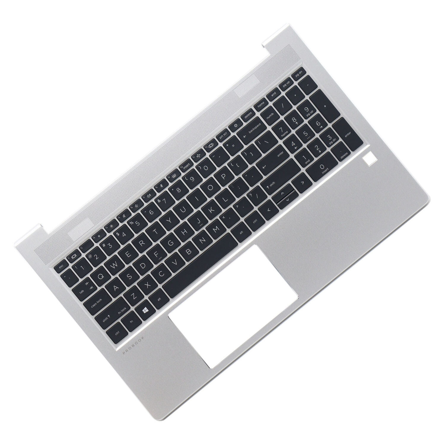 New M21742-001 For HP PROBOOK 450 G8 455 G8 Palmrest Backlit Keyboard Silver US