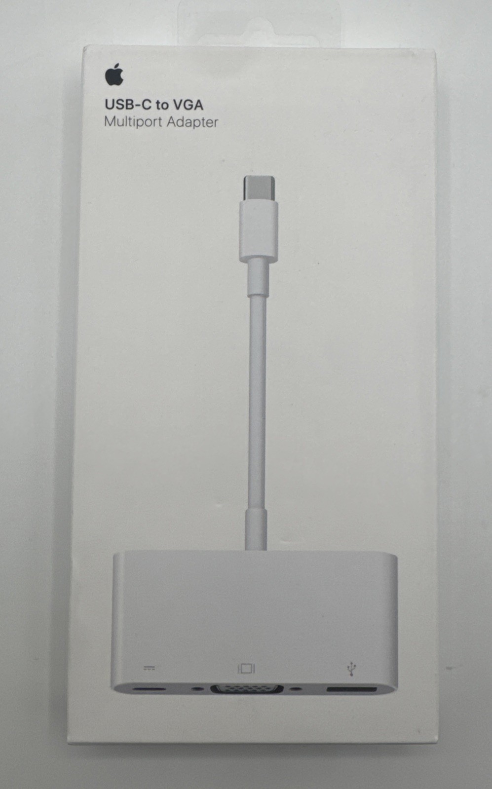 Apple USB-C to VGA Multiport Adapter White MJ1L2AM/A Original A1620