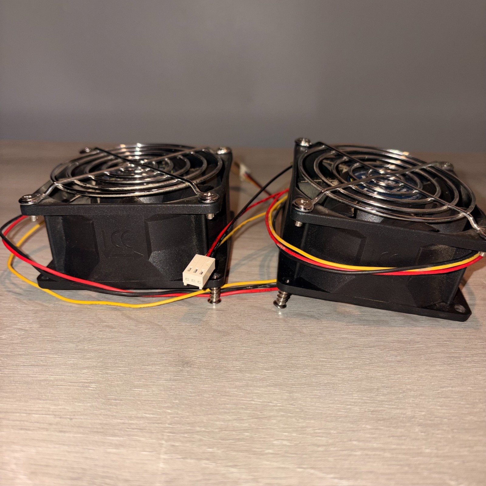 Lot Of 2 Vantec Tornado TD8038H 80mm 12V DC, 0.78 Amp High-Performance Case Fans