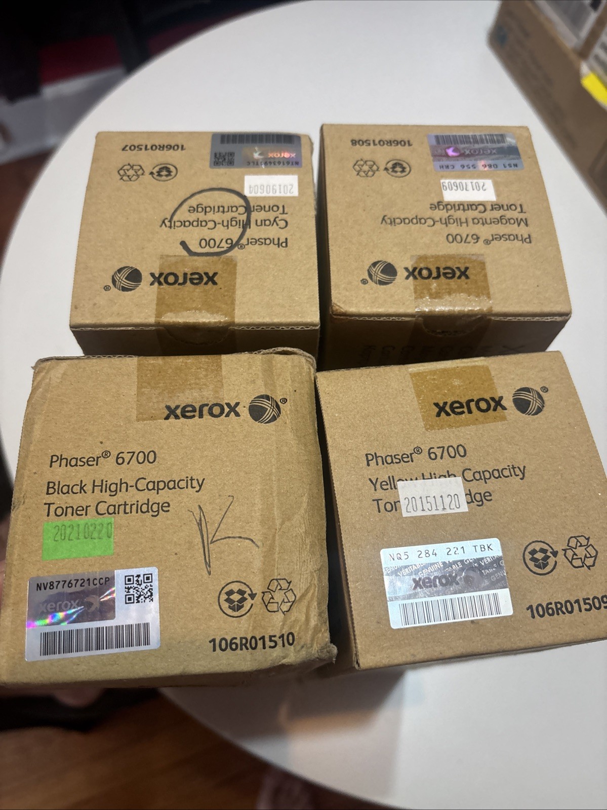 Xerox Phaser 6700 High-Capacity Toner Cartridge 106R01510/9/8/7