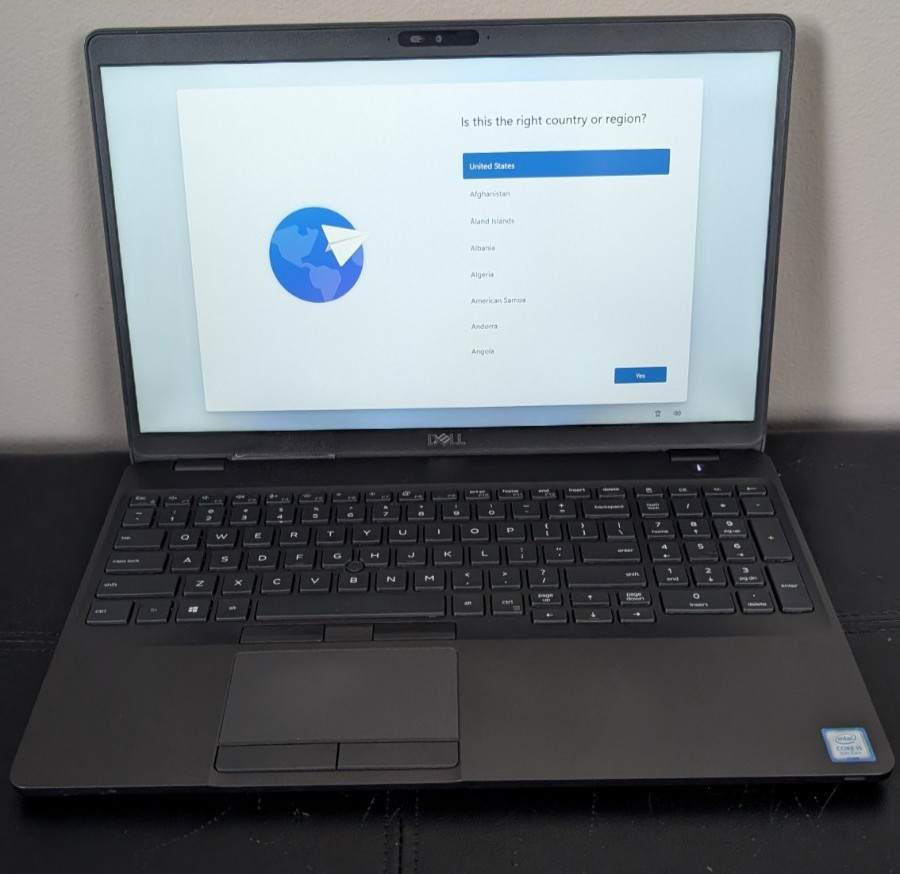 Dell Latitude 5500 15.6″ i5-8365U @1.60GHz 8GB RAM 256GB SSD