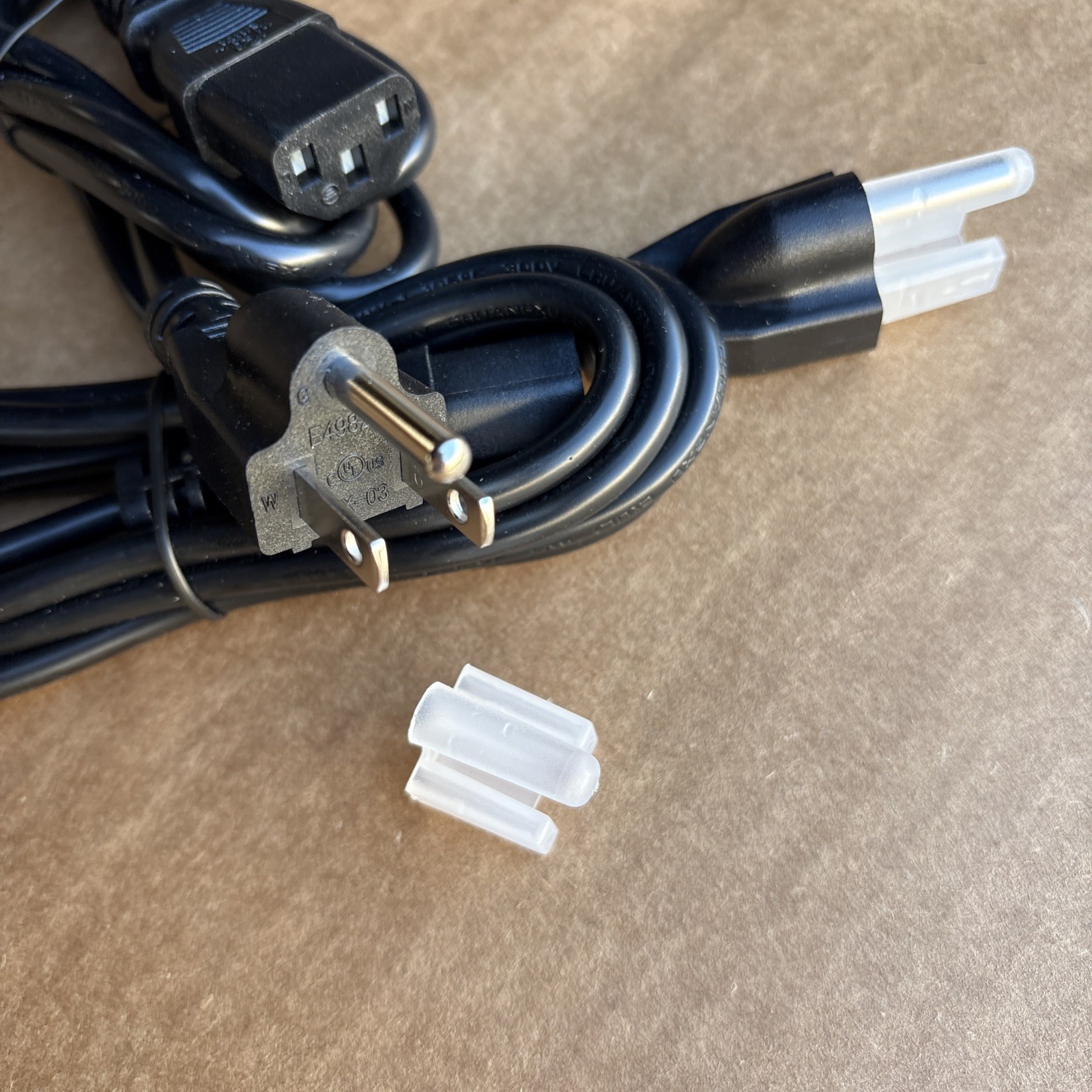 2-PACK 3 Prong AC Power Cord Standard Electrical Cable Universal 5FT US SELLER