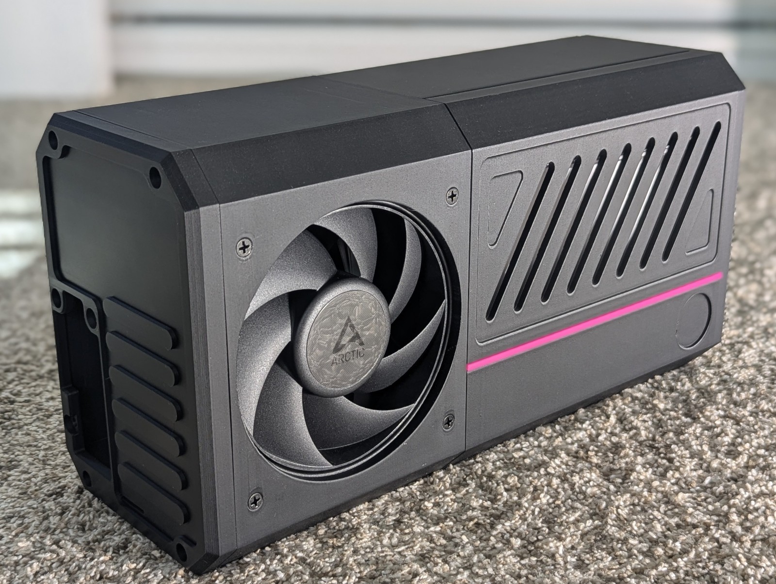 AMD BC-250 Industrial Style Case for FlexATX KIT