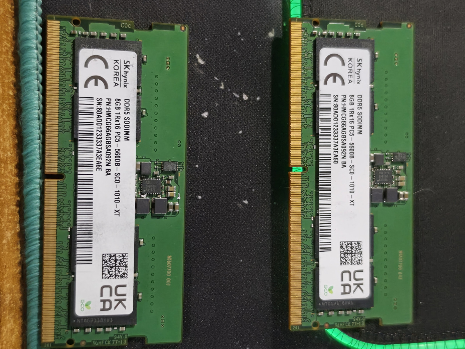 SK Hynix 32GB (16GB x2) DDR5-5600B 1Rx8 PC5 5600B-SA0-1010-XT