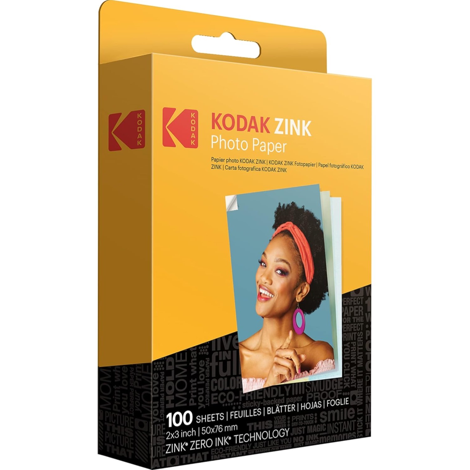 Photo Paper 2×3 White Glossy 100 Sheets Compatible with Cameras Printers