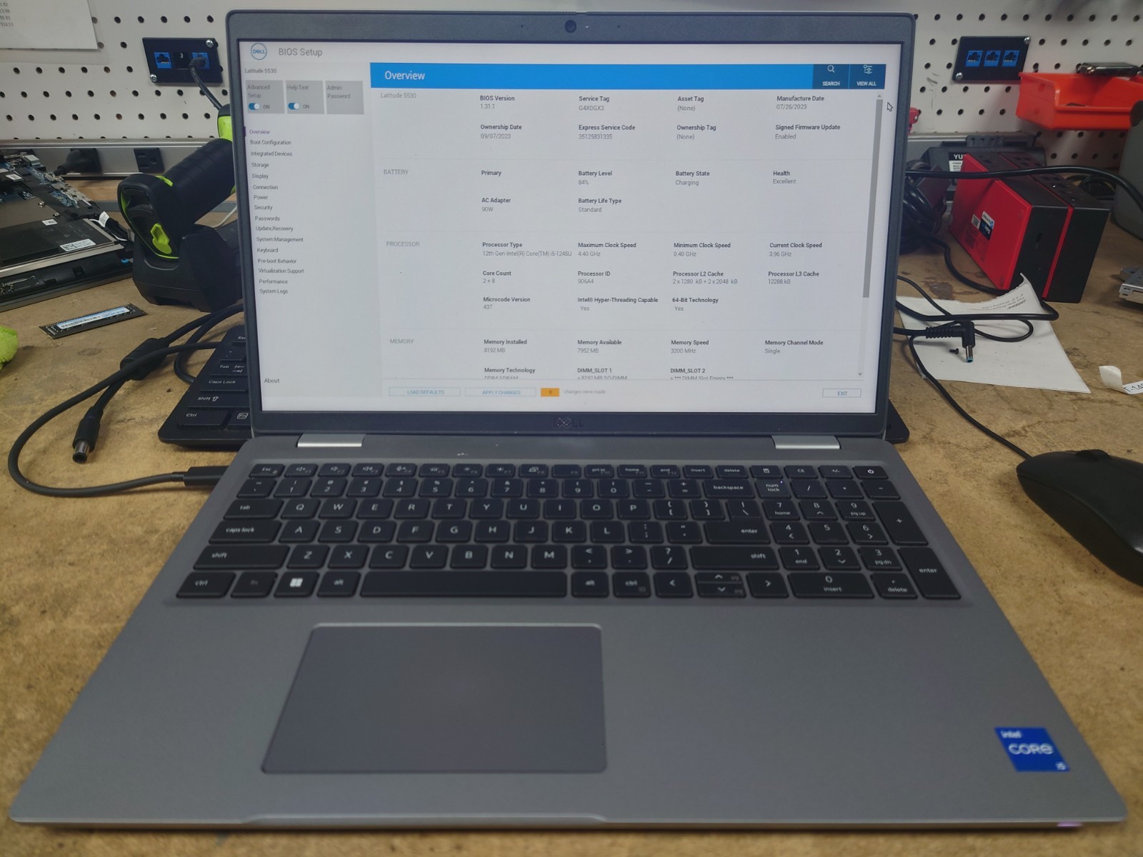 Dell Latitude 5530 15.6″ FHD i5-1245U 8GB RAM 512GB SSD No OS