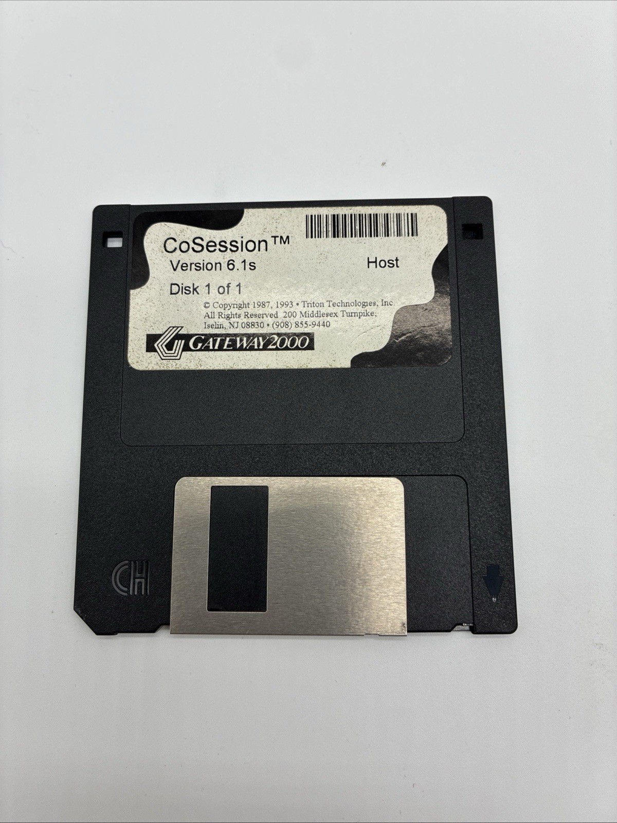 Gateway 2000 Handbook CoSession Version 6.1s Floppy Disk 1 of 1 Vintage