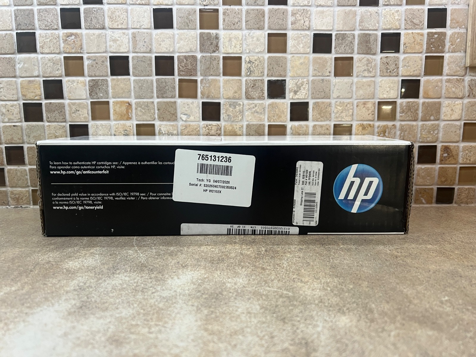 Genuine HP 210X W2100X Yellow Laser jet Toner Cartridge 4201 MFP 4301
