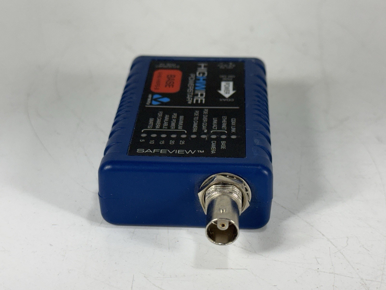 Veracity VHW-HWPS-B HIGHWIRE Powerstar Ethernet & PoE Over Coax BASE Unit