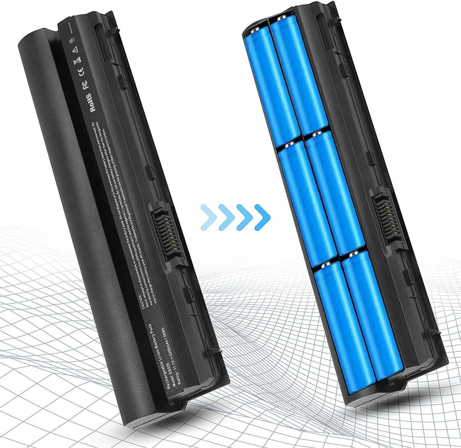 E6320 Battery for Dell Latitude E6220 E6230 E6330 E6430S RFJMW J79X4 Laptop 58Wh