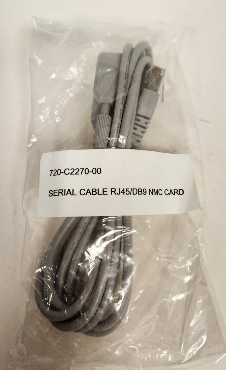 CABLE RJ45/DB9 NMC CARD 720-C2270-00 COMPUTER CABLE NEW GOOD CONDITION