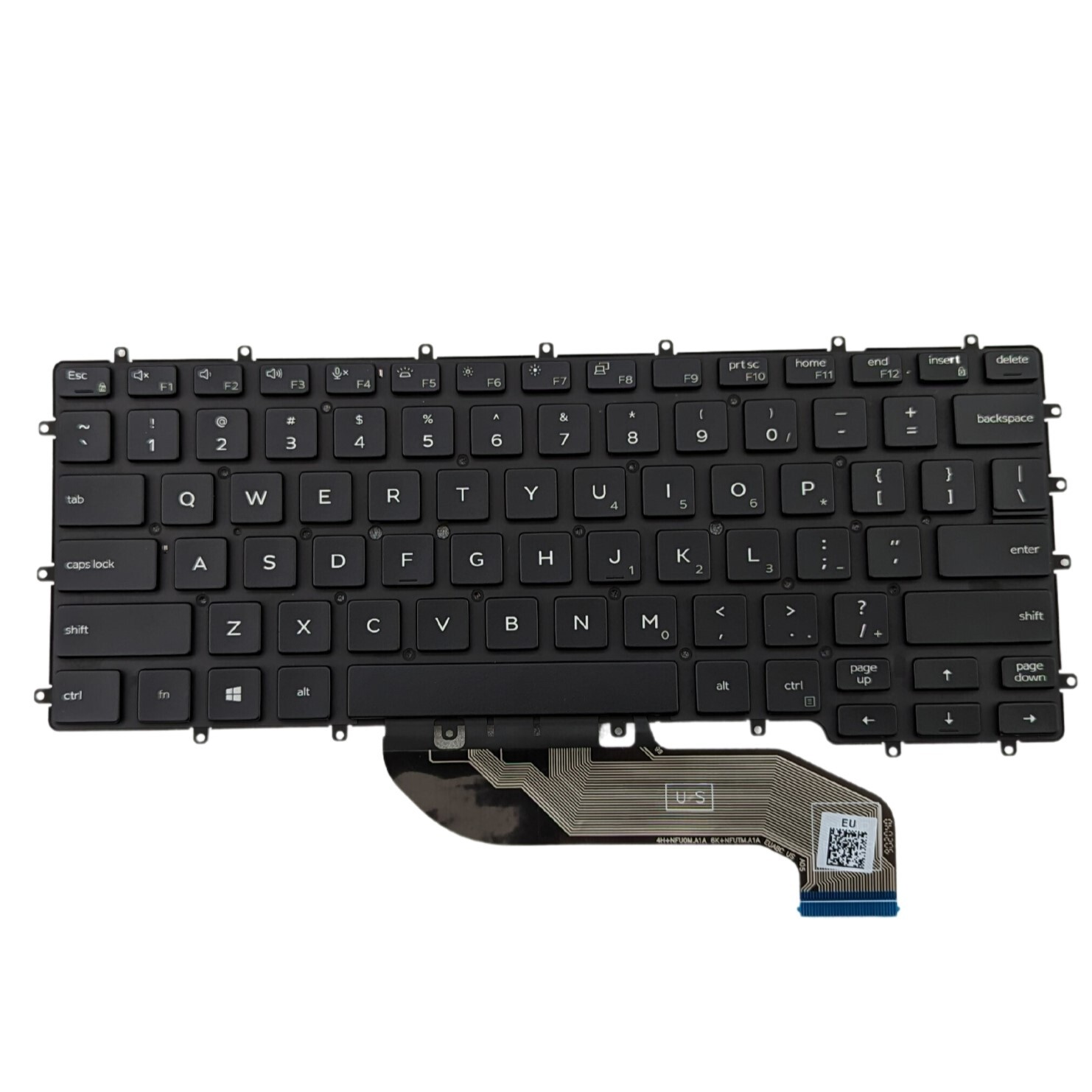NEW OEM Dell Latitude 7400 9410 2-in-1 US Keyboard with Backlight – 476JH 0476JH