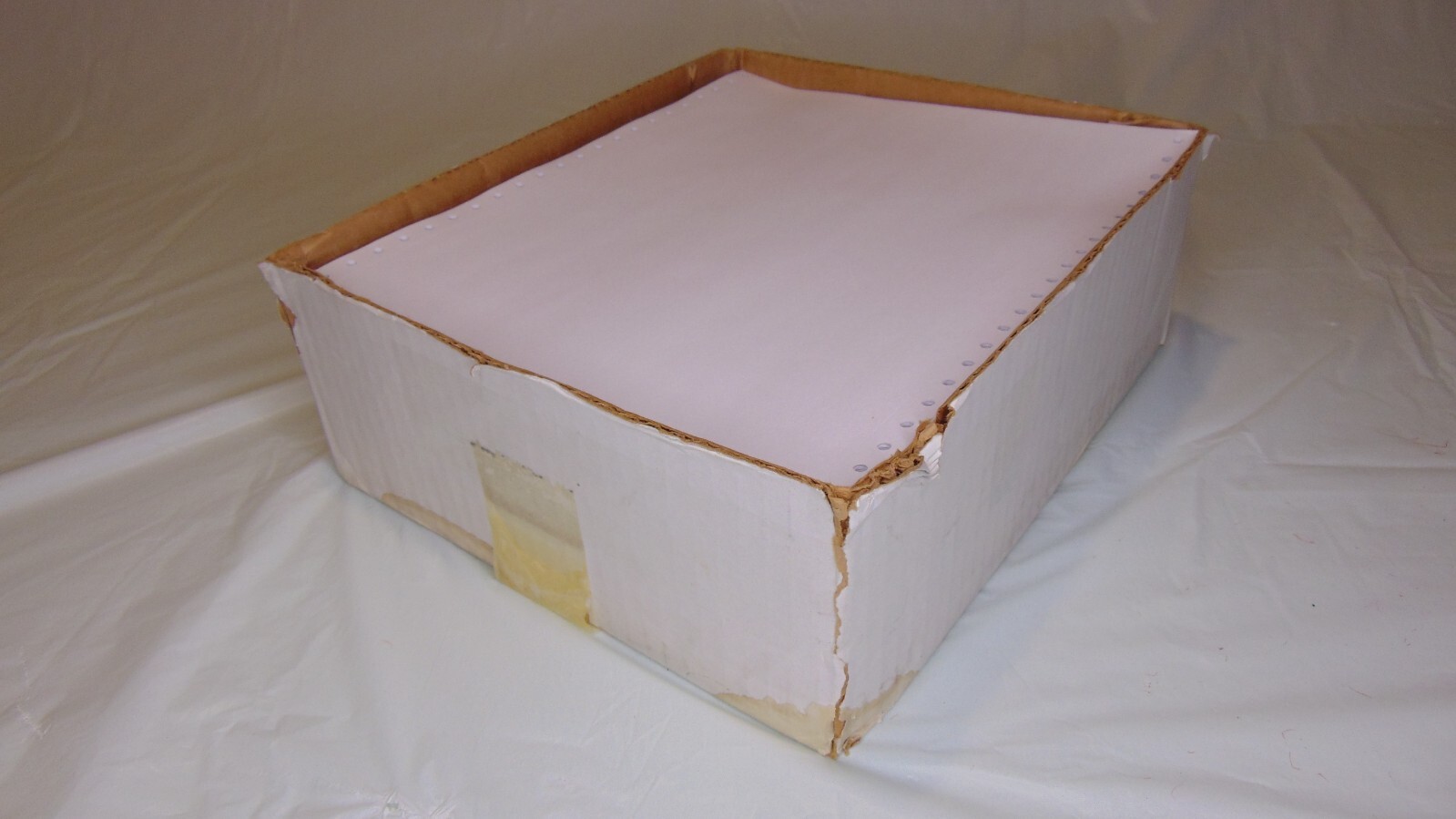 Continuous Feed Computer Paper for Dot Matrix Printer Blank 9.5X11 Inches