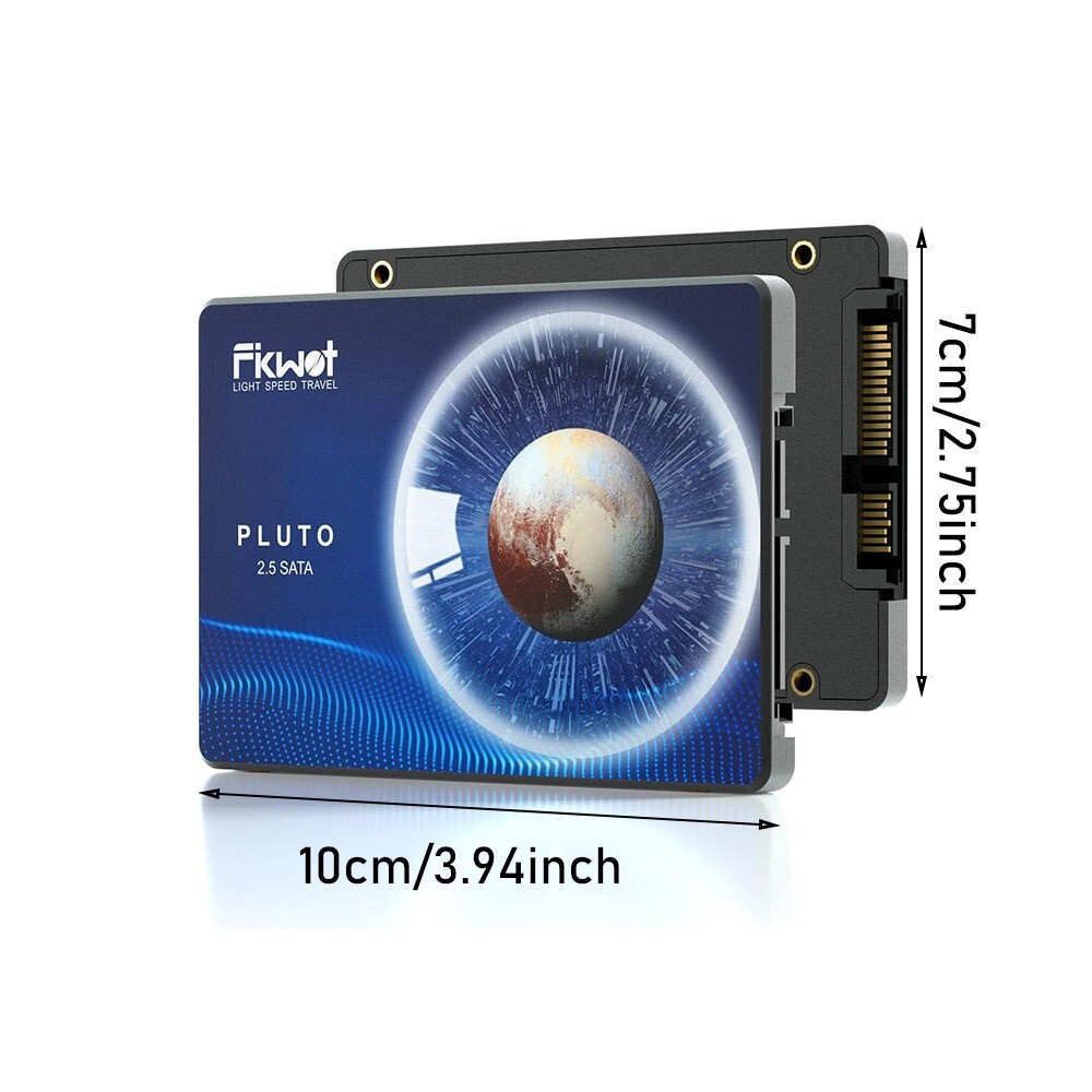 Fikwot 4TB SSD 2.5 SATA Internal SSD Hard Drive 6Gbs 550MB/s For PC/MAC/Xbox/PS4