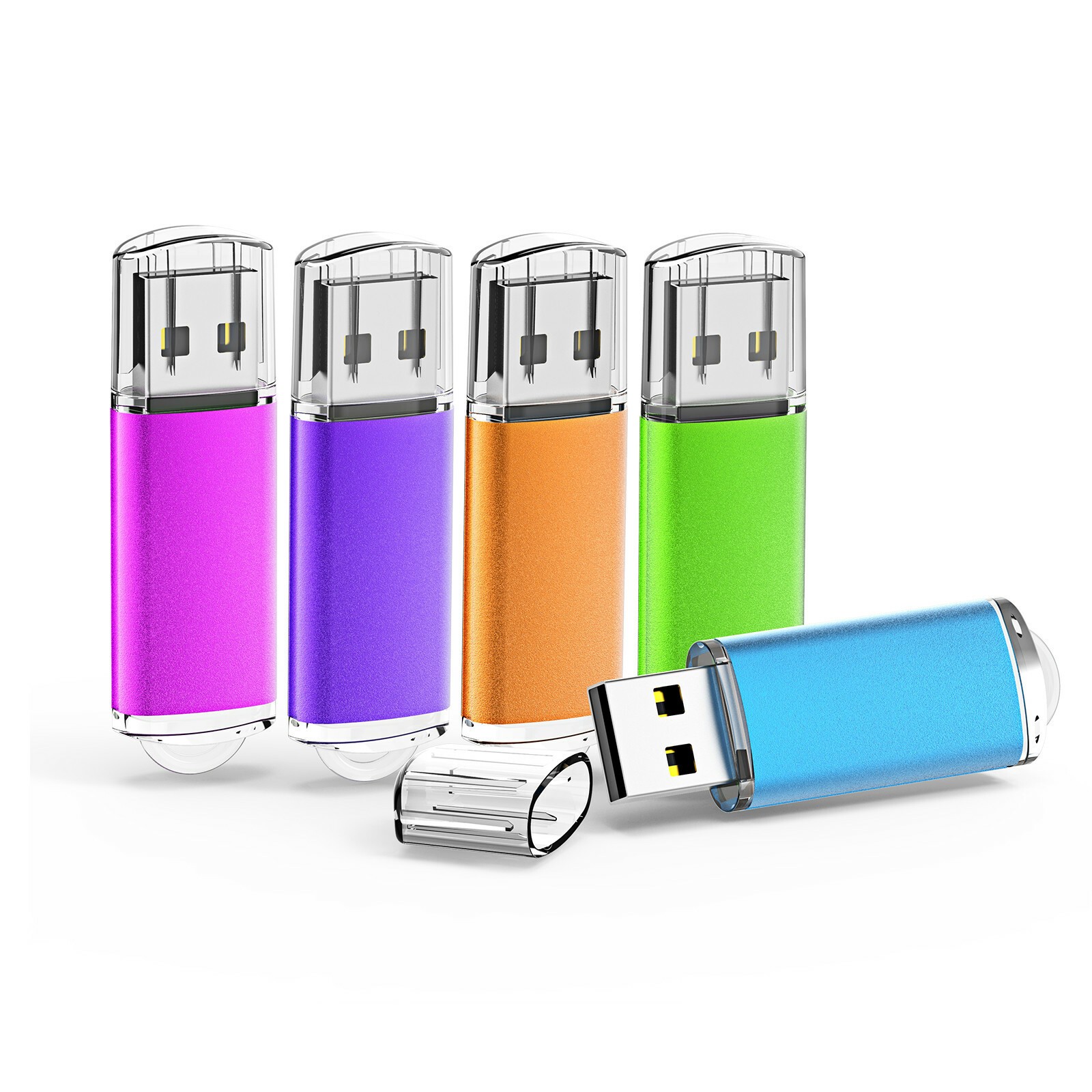 5PCS/LOT USB Flash Drive 1GB-32GB Mini Memory Sticks Storage Blank Media U Disk