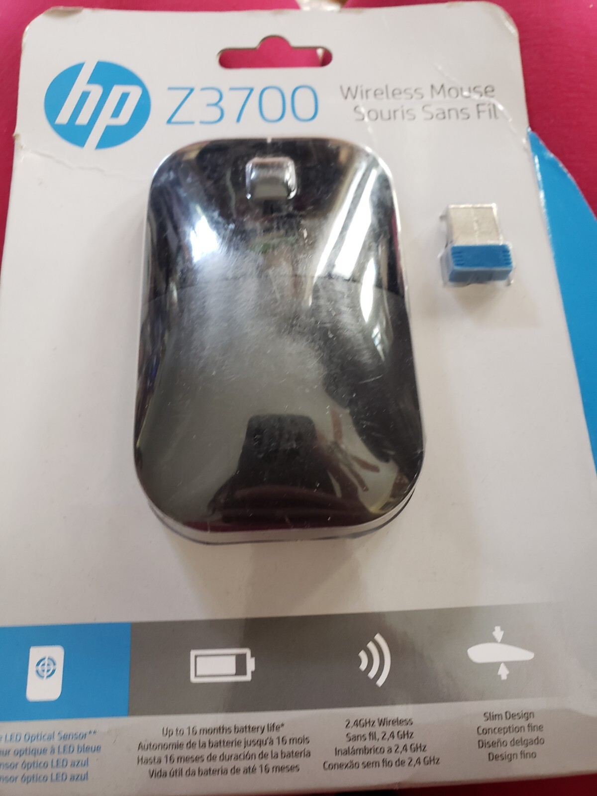 HP Z3700 WIRELESS MOUSE BLACK