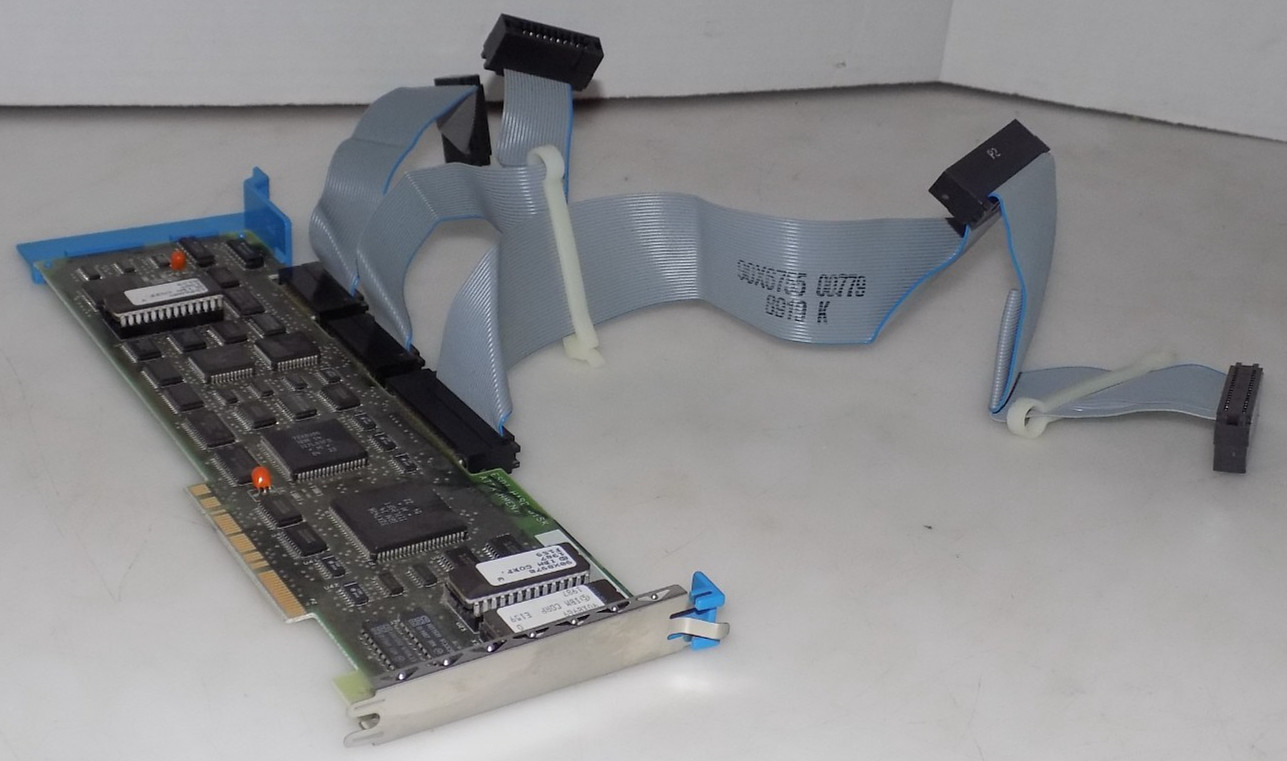 IBM 72X8588 PS/2 MICROCHANNEL ESDI HARD DISK ATTACHMENT W/ CABLES