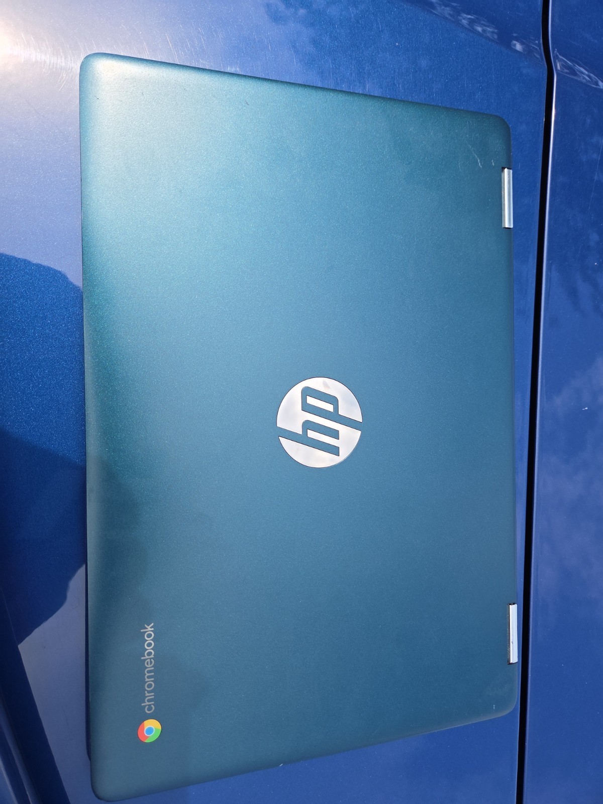 HP 14in Chromebook Blue Intel Celeron 4GB RAM 32GB eMMC USB-C Webcam