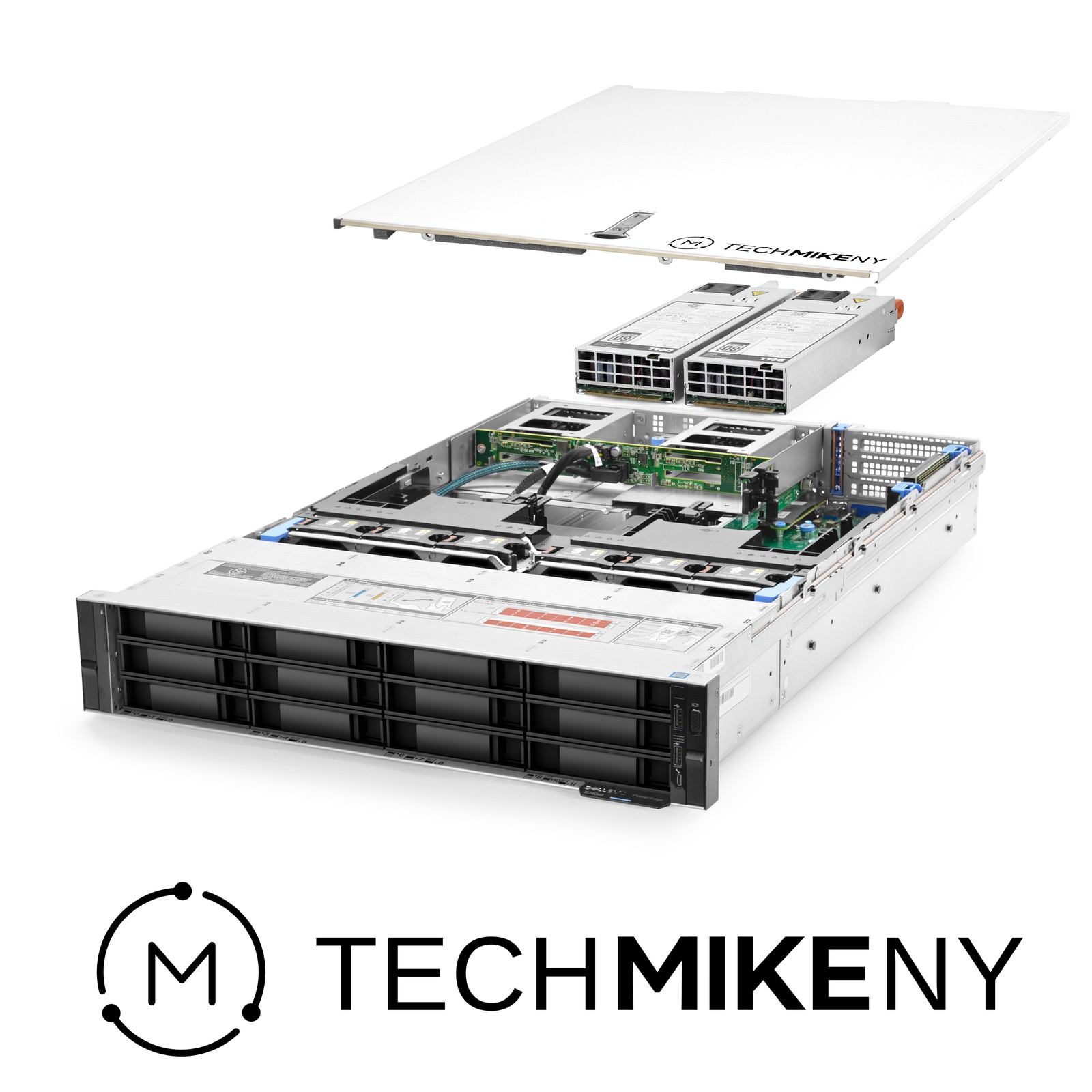Dell PowerEdge R740xd Server 12-Bay LFF 2x 2.10Ghz Xeon Gold 48-Core 32GB RAM