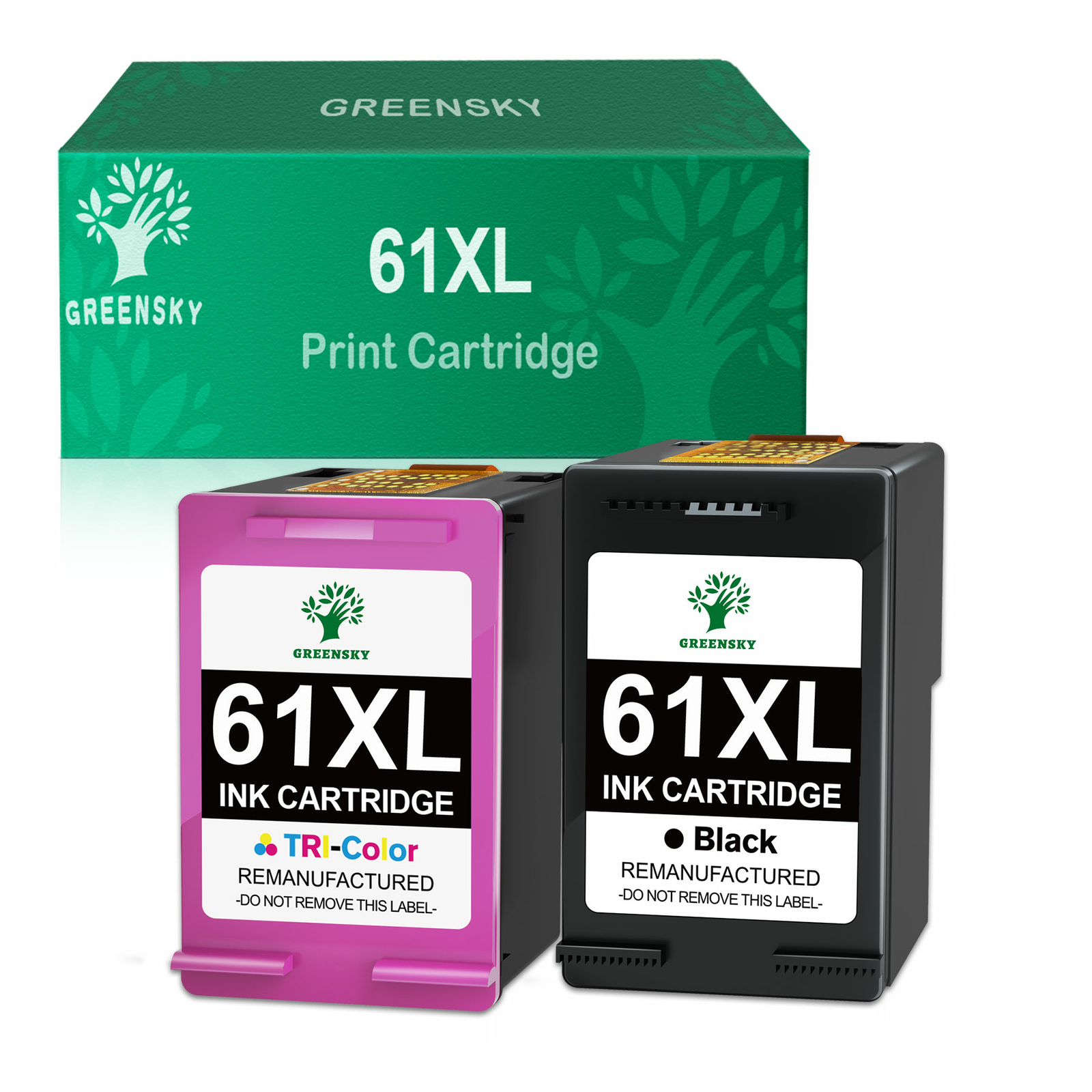4 PK for HP 61 XL Ink Cartridge Combo CH563WN CH564WN Black & Color 61XL