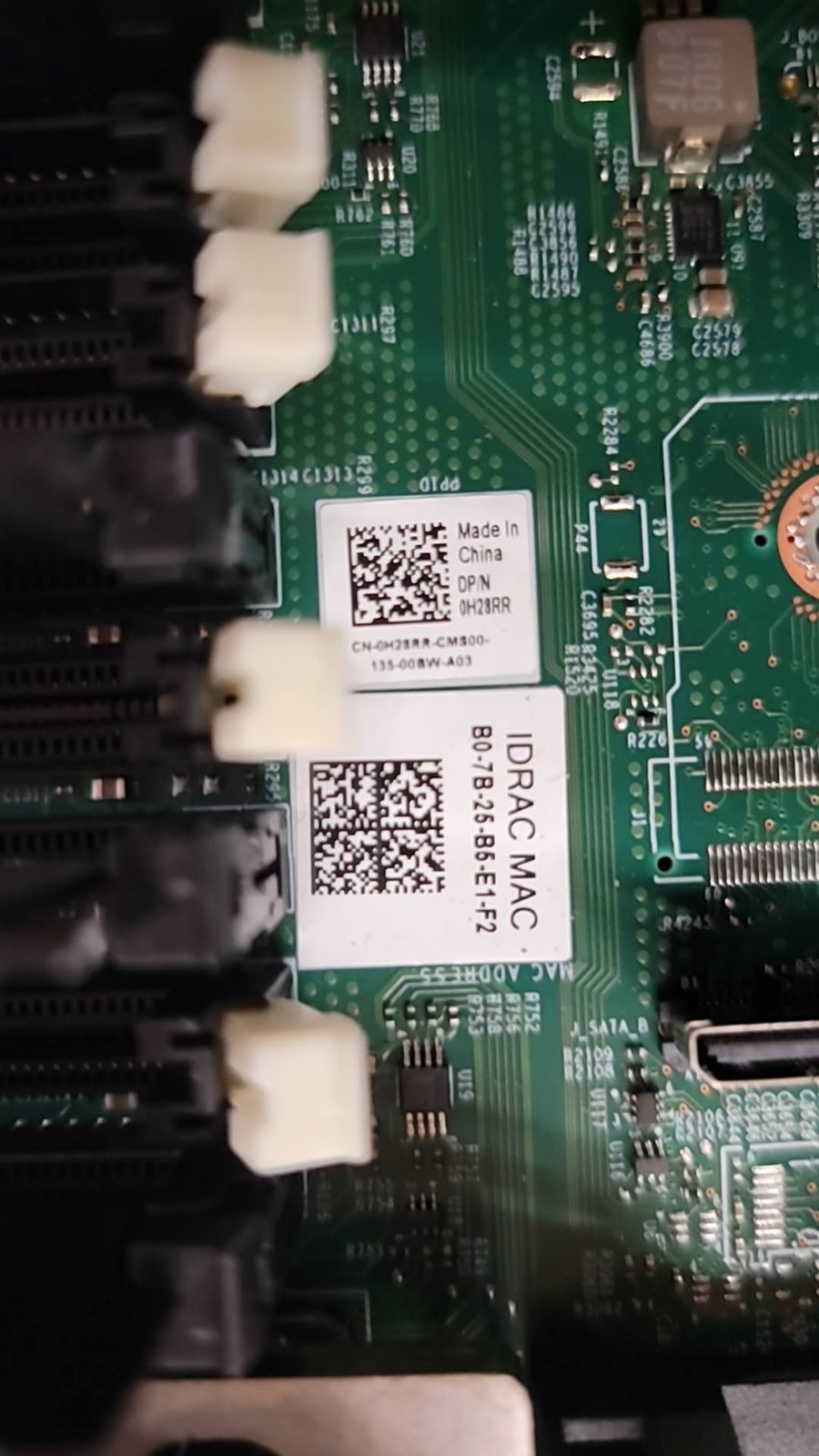Dell H28RR PowerEdge R640 Motherboard Dual Intel LGA 3647 0H28RR