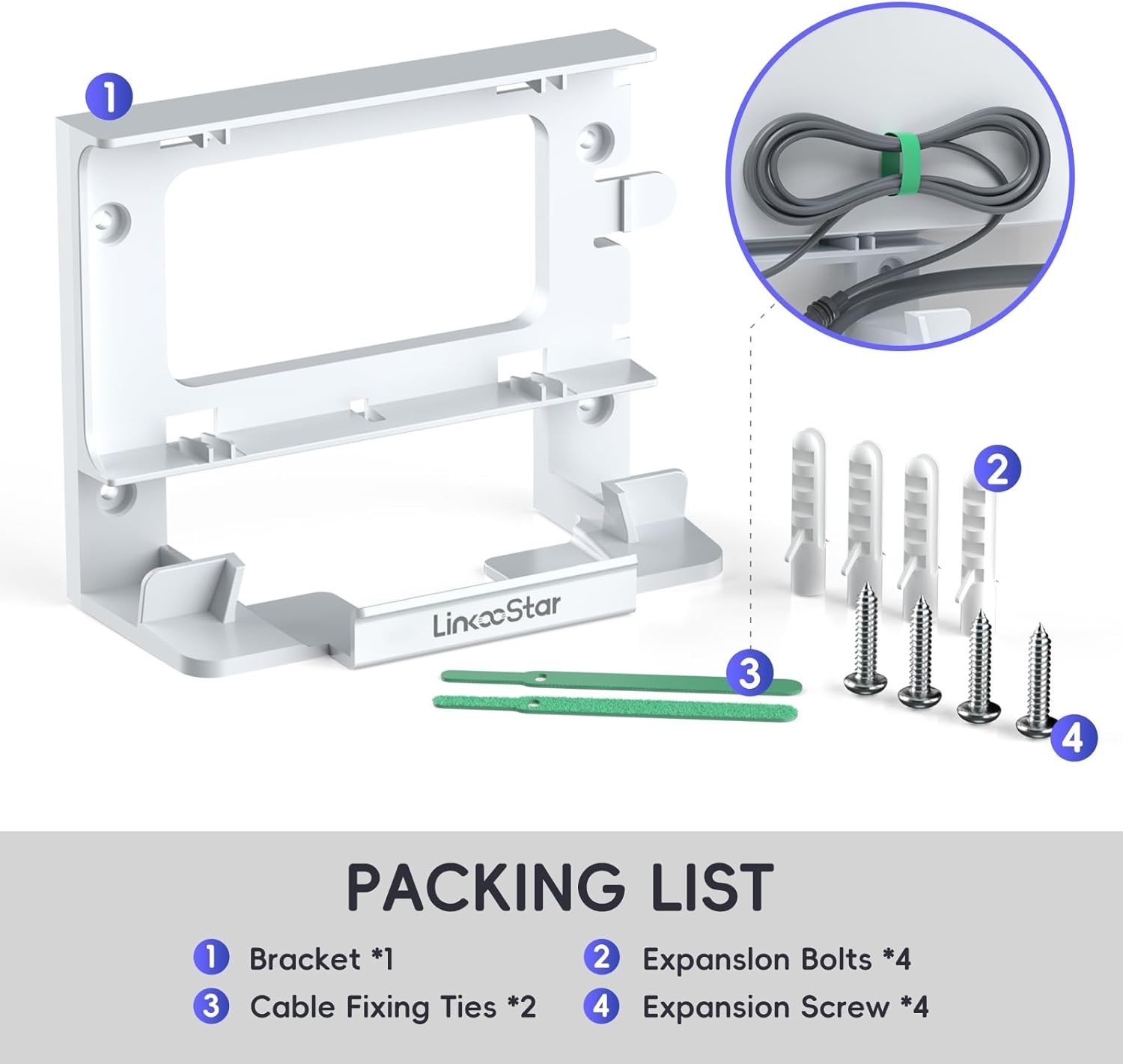 All in One Starlink Standard Mesh Router Starlink Power Supply Mounting Kit