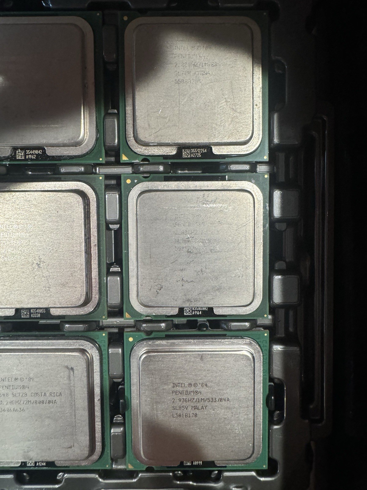 63 CPU Lot Intel Pentium 4 AMD FX Athlon Sempron Socket 478 775 Retro Processor