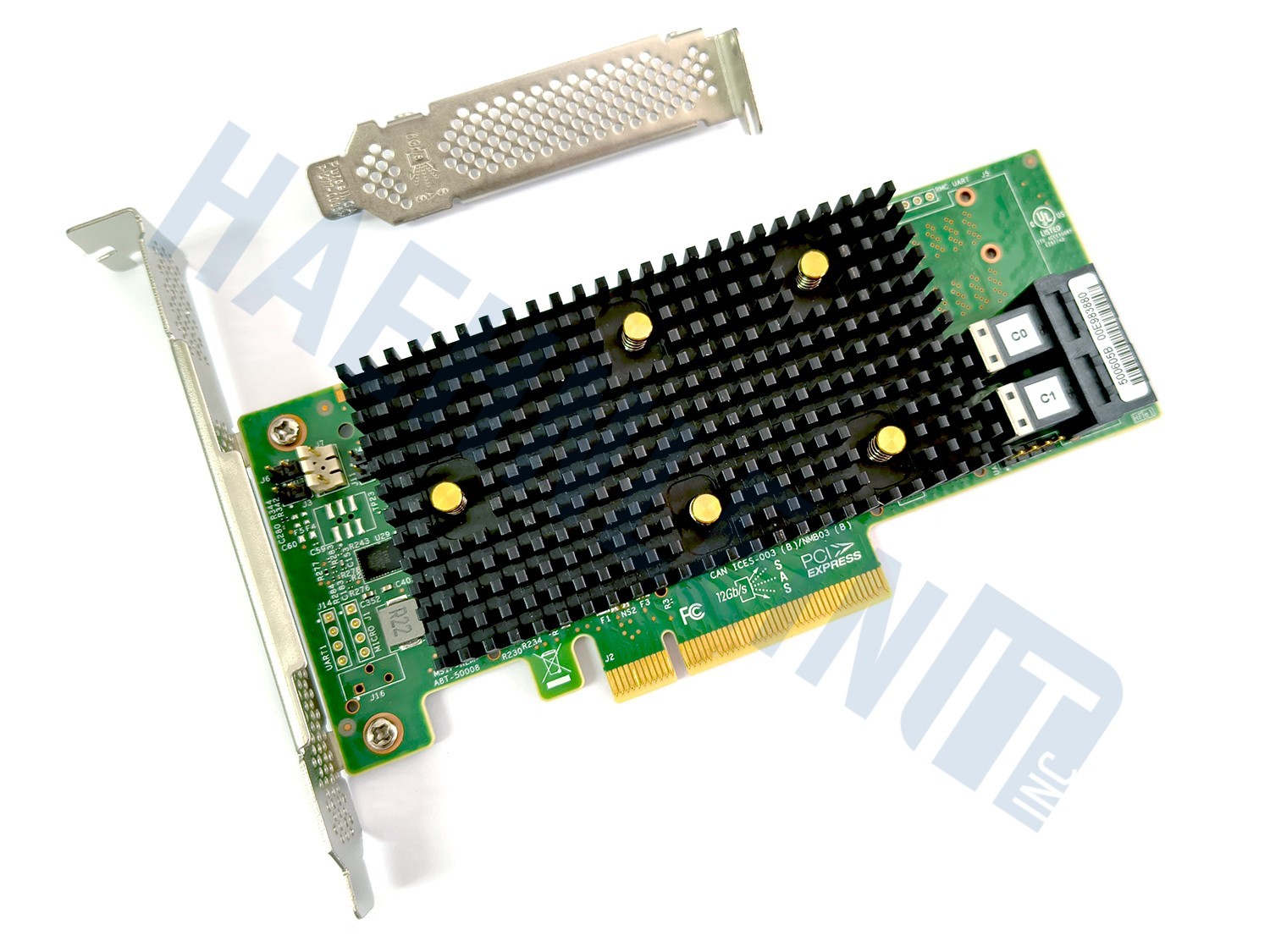 Broadcom LSI 9400-8i SATA SAS Host Bus Adapter HBA 12G P24 IT-Mode + 2 cables