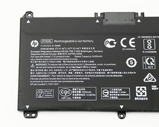 Genuine OEM HP HT03XL Battery Pavilion L11421-2C2 L11119-855 15-CS 15-DA 41.9Wh