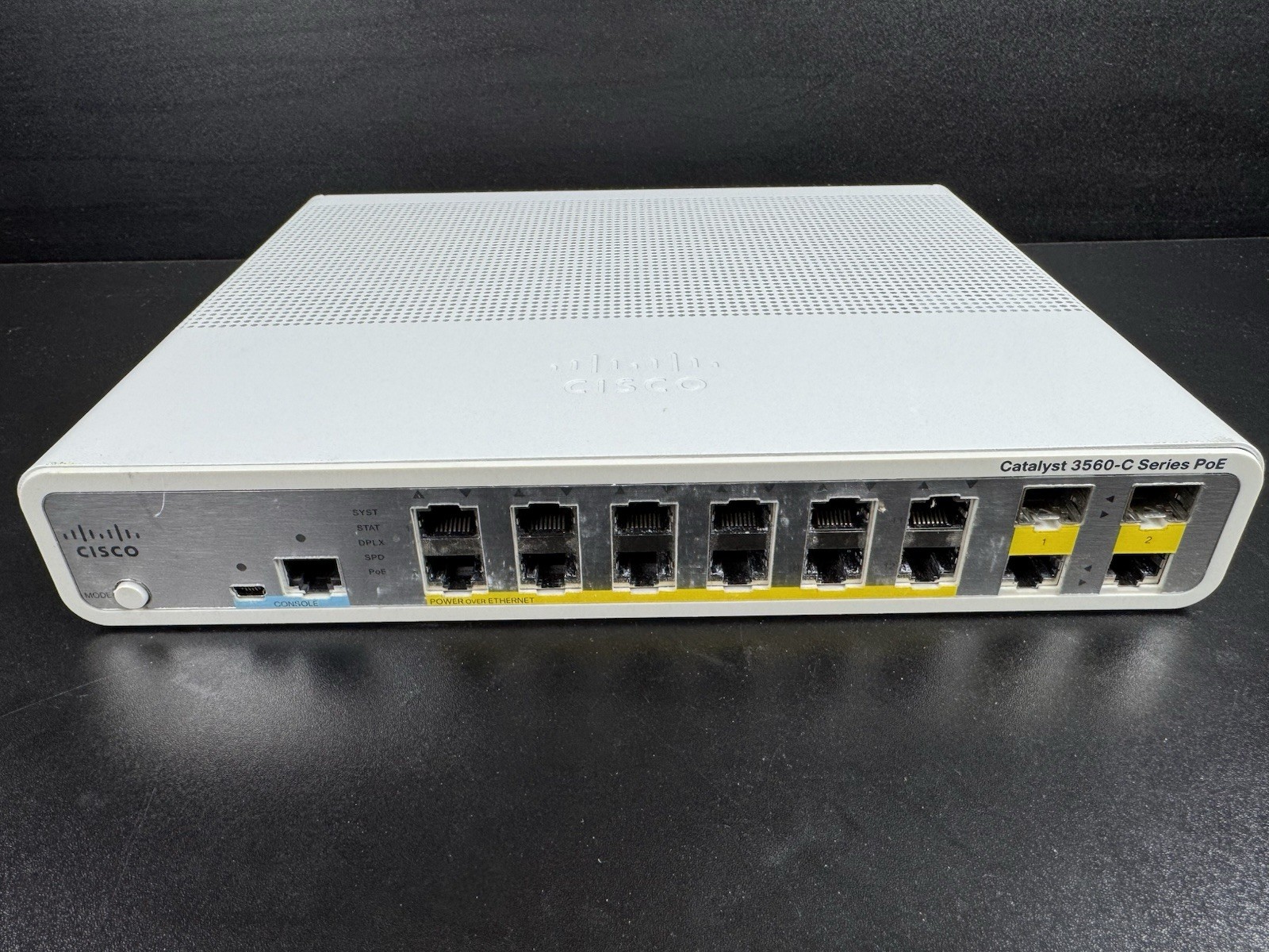Cisco Catalyst 3560 C Series PoE 12 Port Ethernet Switch WS-C3560C-12PC-S