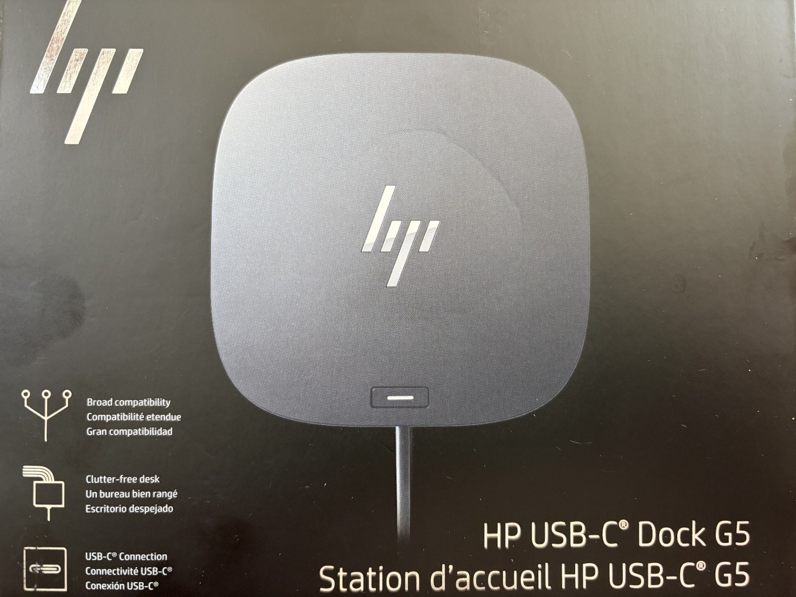 HP – G5 USB-C Universal Docking Station – Black 26D32AA#ABL